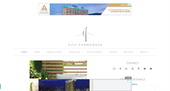 Desktop Screenshot of cityfarmhouse.com